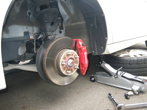 タイヤ交換×２の画像