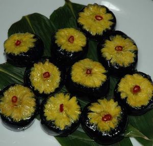 なすの花ずしの画像