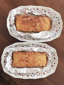 母が作ったお芋のケーキ の画像
