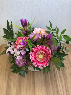 フラワーアレンジメントの画像
