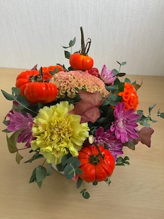 フラワーアレンジメントの画像