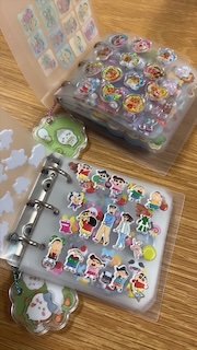 シール帳の画像