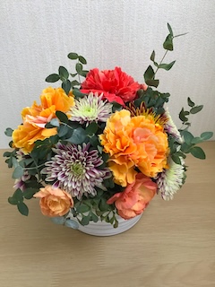 フラワーアレンジメントの画像