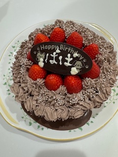 手作りケーキの画像